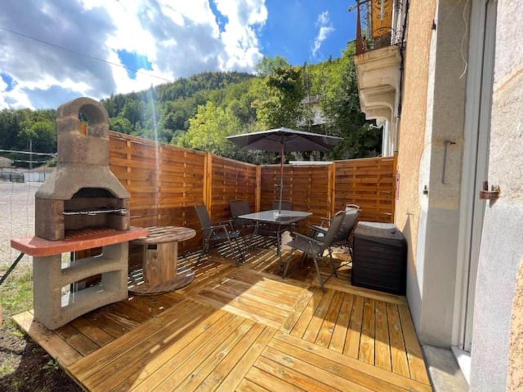 Sauna en bord de rivière Morez Extérieur photo